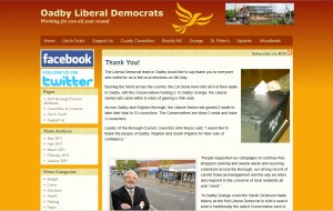 Oadby Lib Dems' site